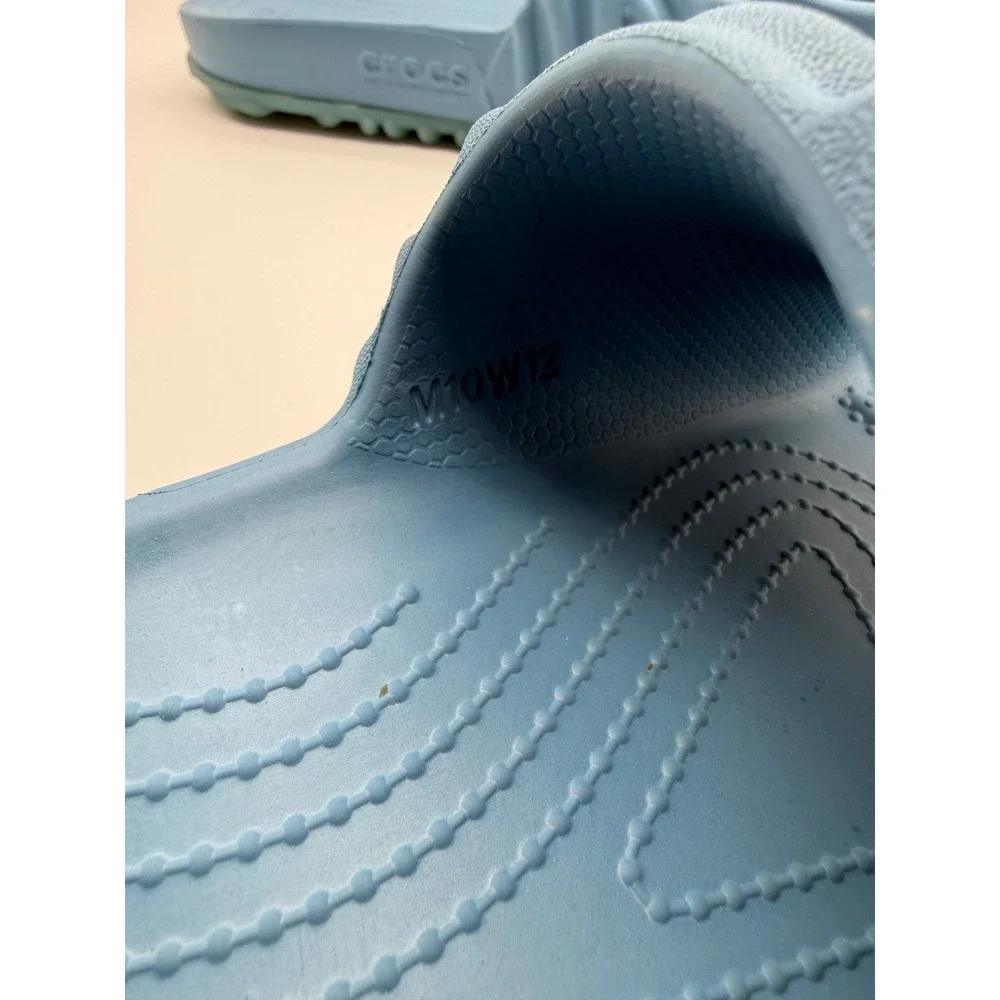 Crocs Pollex Slide Salehe Bembury Tashmoo Blue Mens 10 Womens 12 208685-4ST